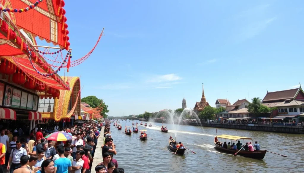 Image of Phnom Penh during the Water Festival