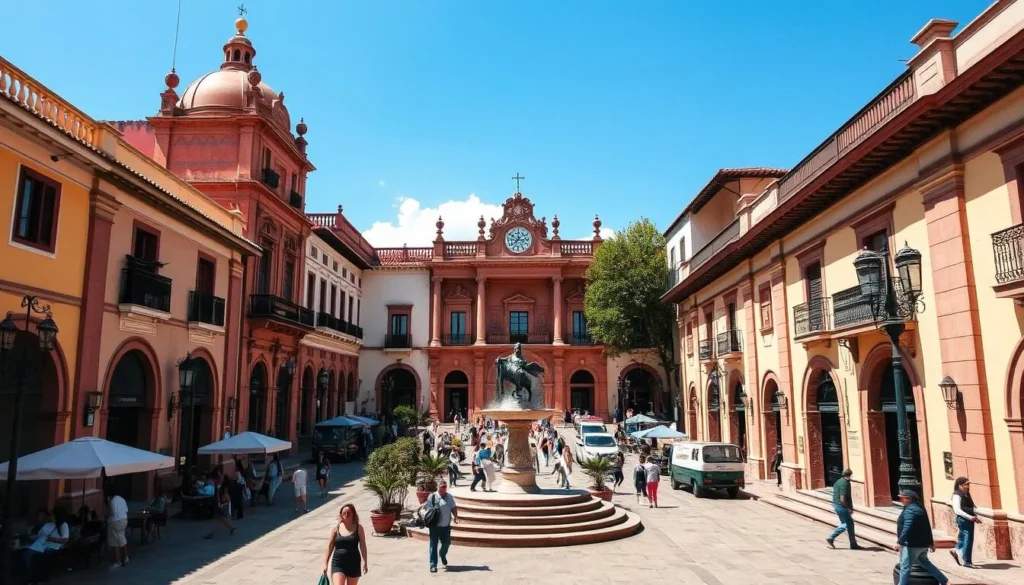 Image of Plaza Principal Leon Mexico
