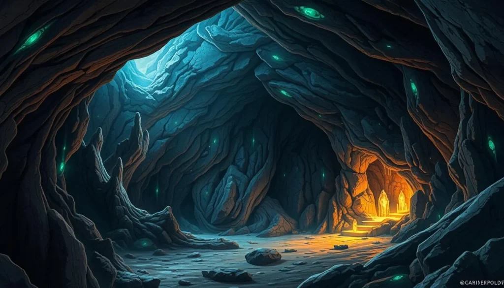 Image of Pluto's Cave interior