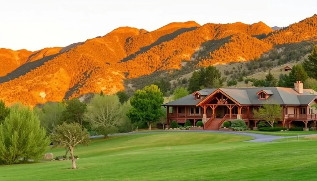 Image of Post Ranch Inn with a serene mountain view