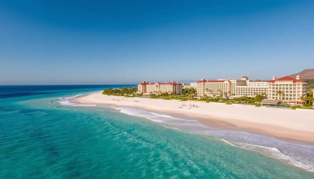 Image of Punta Diamante's luxurious beachfront