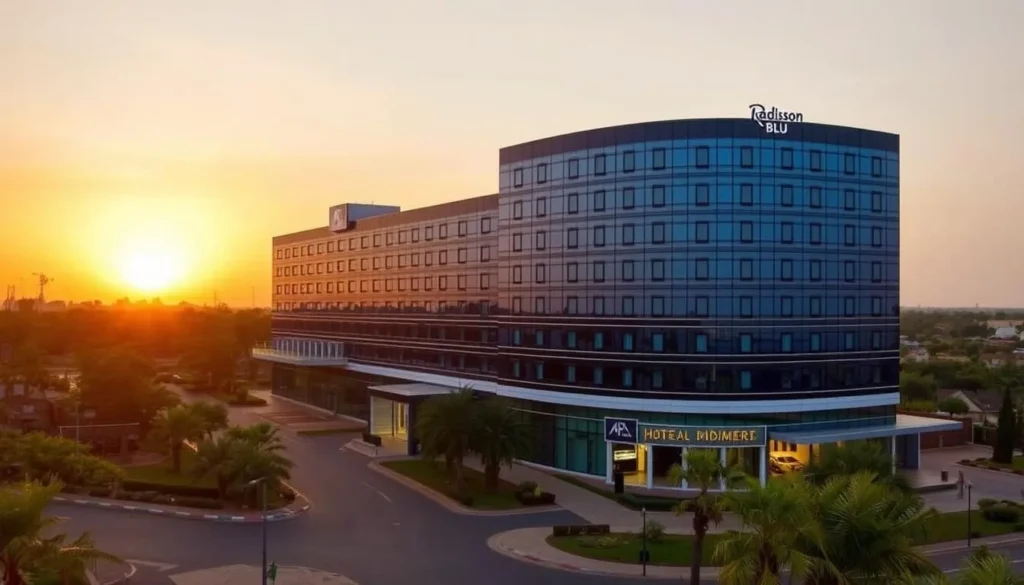 Image of Radisson Blu hotel in N'Djamena