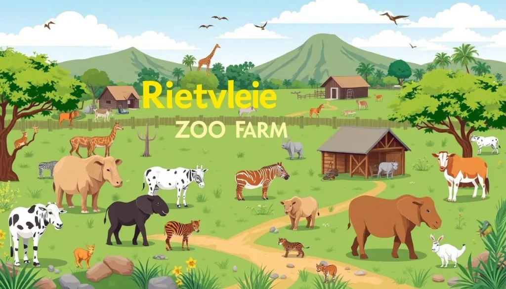 Image of Rietvlei Zoo Farm with animals