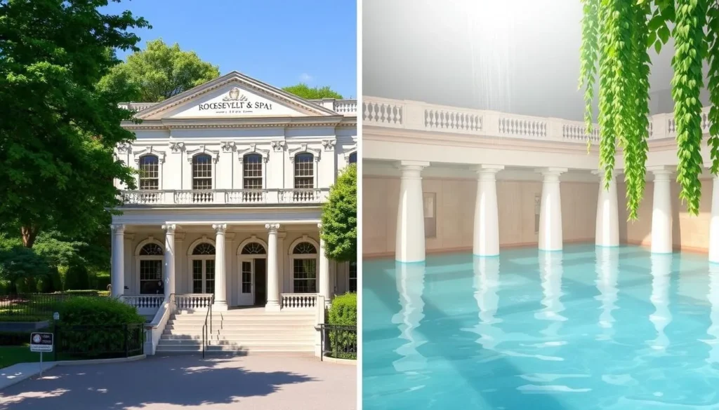 Image of Roosevelt Baths & Spa exterior or a serene mineral bath scene