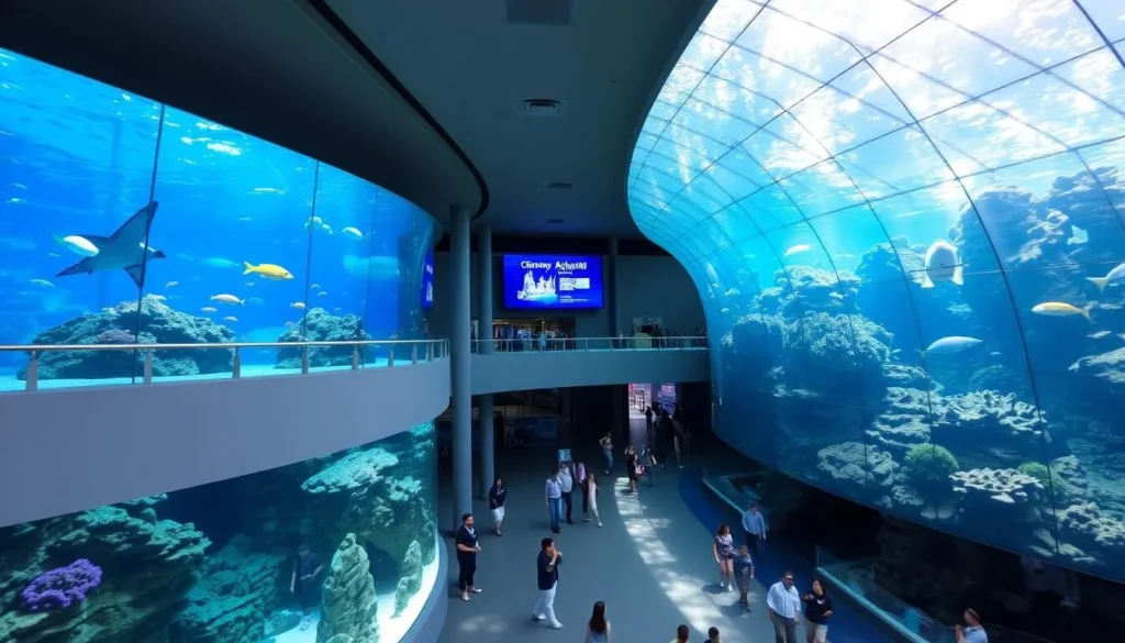 Image of S.E.A. Aquarium's interior