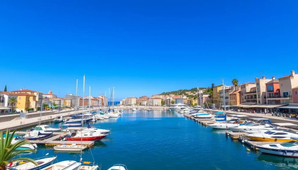 Image of Saint-Tropez harbor