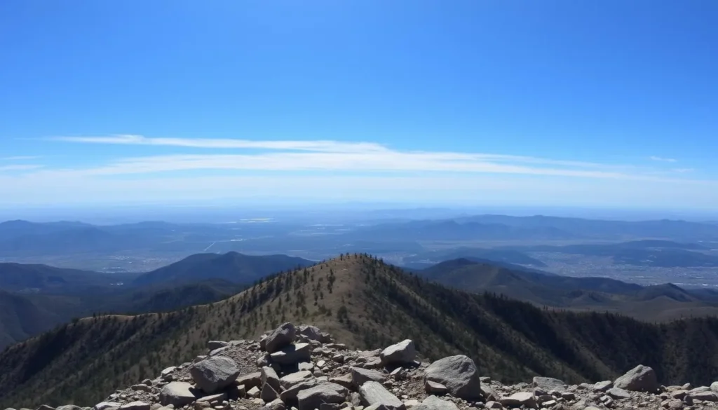 Image of San Gorgonio Mountain summit with panoramic views