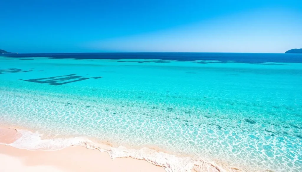 Image of Sao Beach with clear waters and white sands