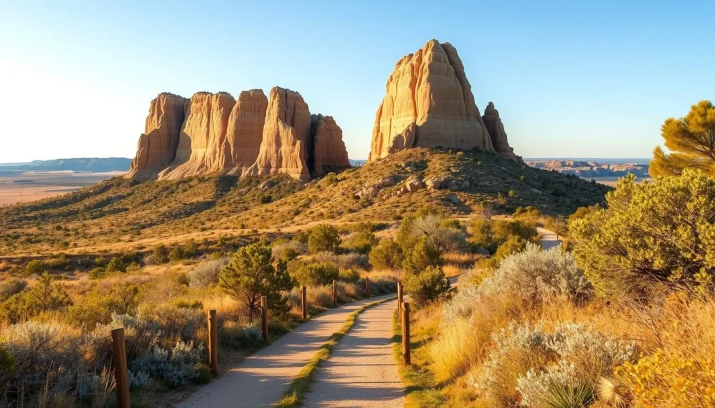 Image of Scotts Bluff National Monument hiking trails