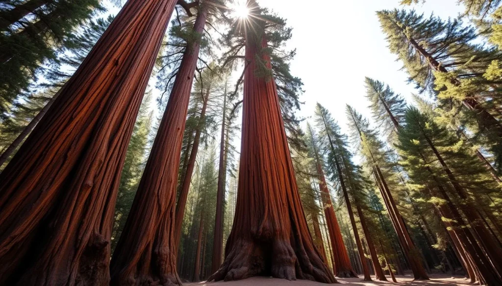 Image of Sequoia National Park's giant trees