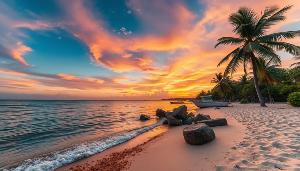 Image of Sihanoukville's beautiful coastline