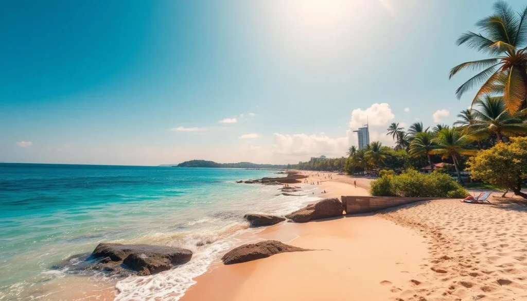Image of Siloso Beach on Sentosa Island