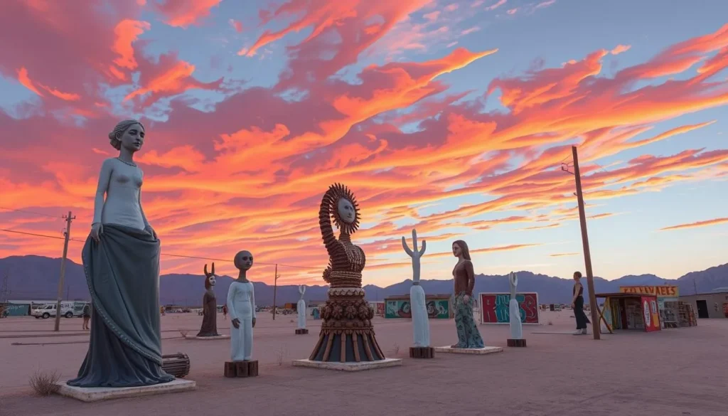 Image of Slab City and East Jesus Art Installations