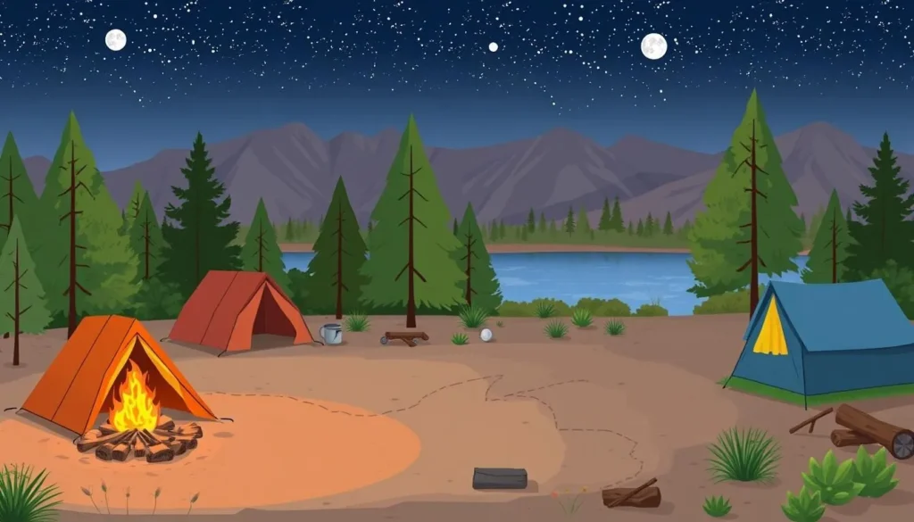 Image of Spanish Flat Reservoir camping sites