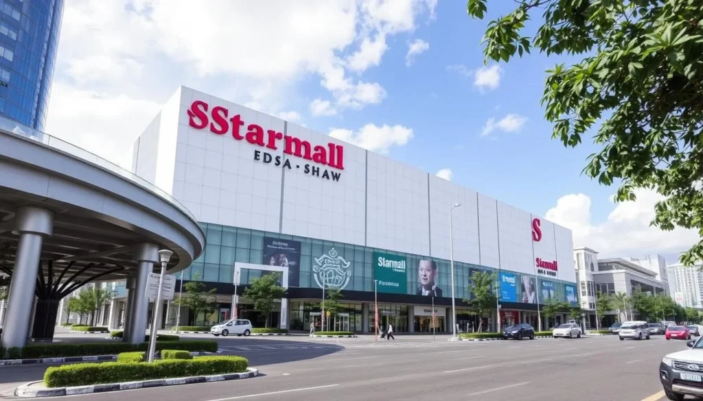 Image of Starmall EDSA-Shaw's exterior, showing its location and accessibility.