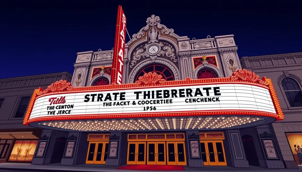 Image of State Theatre New Jersey's grand facade