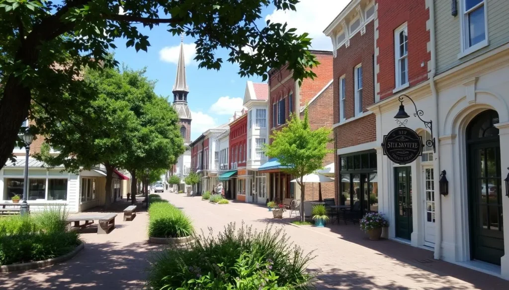 Image of Ste. Genevieve's historic district