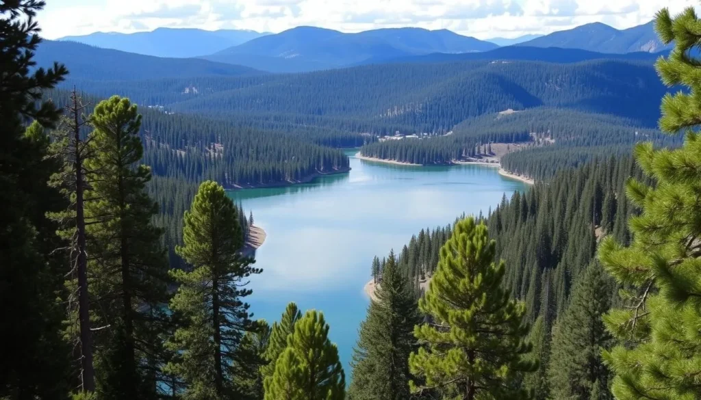Image of Sugar Pine Reservoir in Placer County, California