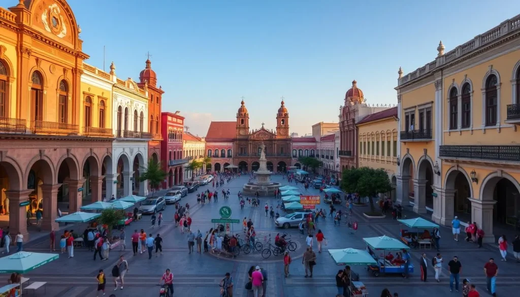 Image of Tampico main plazas