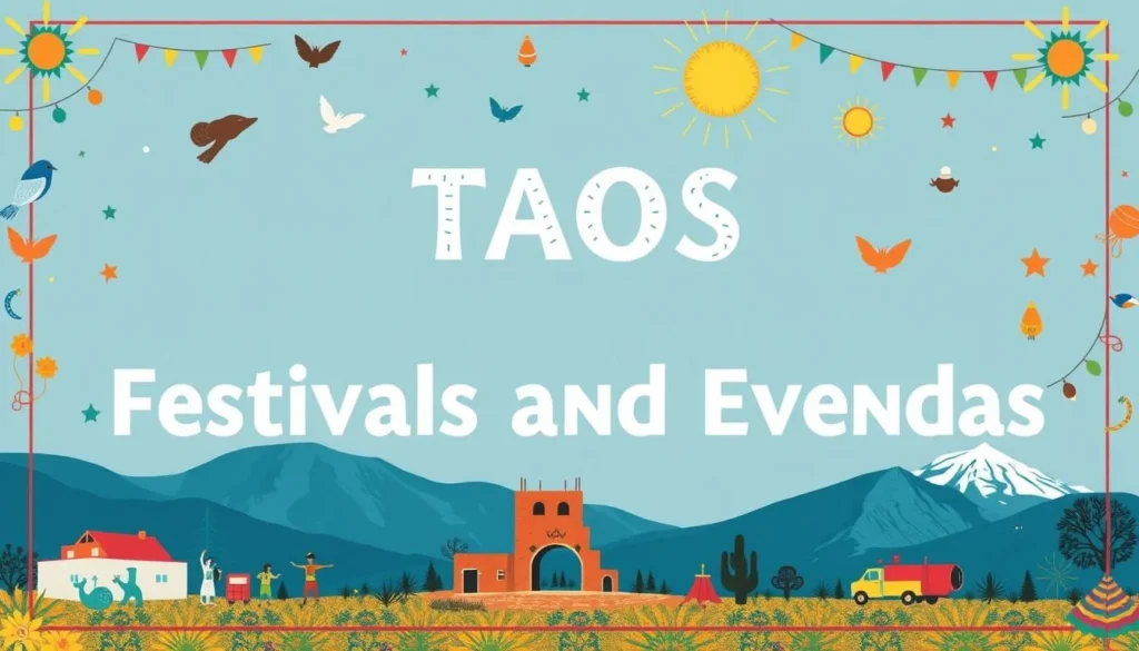 Image of Taos festivals and events calendar