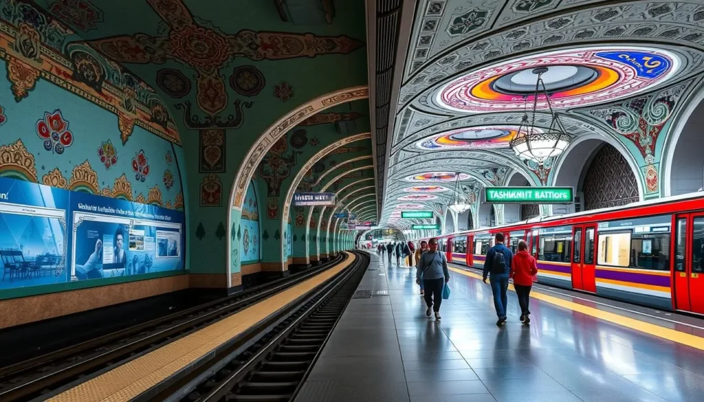 Image of Tashkent Metro stations