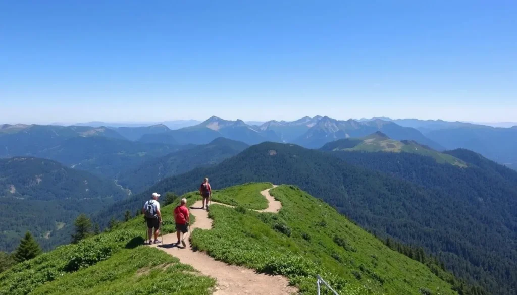 Image of Teutonia Peak Trail hike