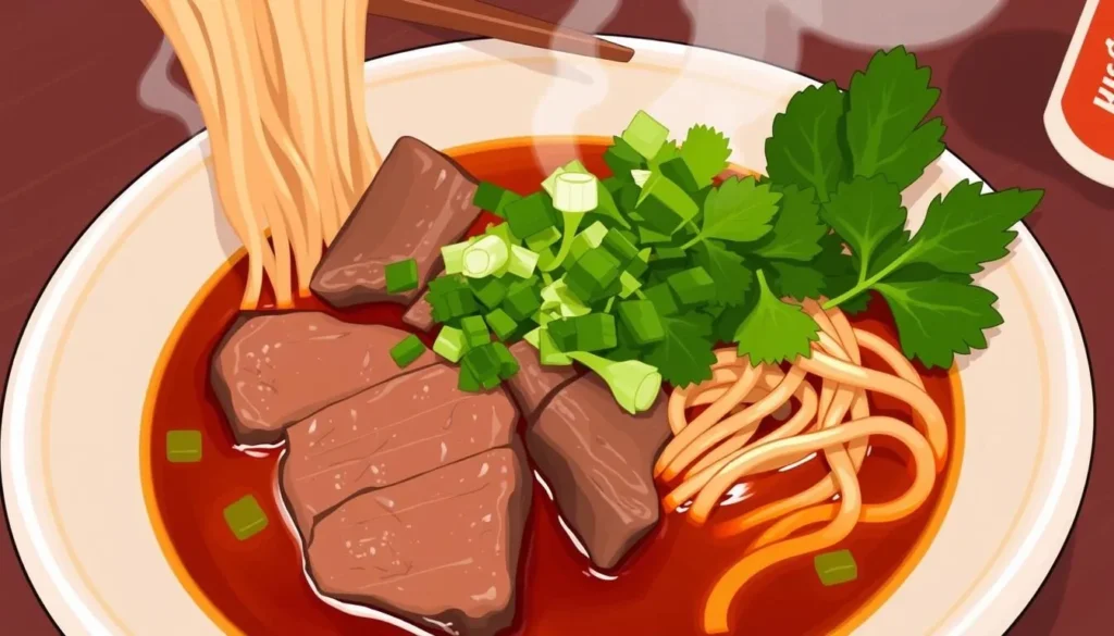 Image of The Beef House's Taiwanese-style beef noodle soup