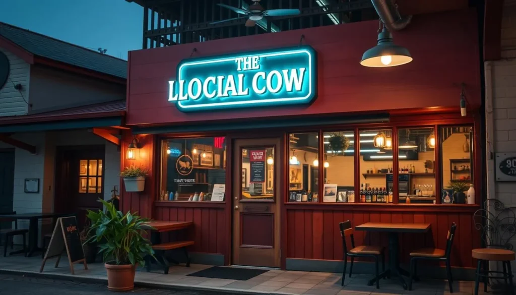 Image of The Local Cow's exterior or interior