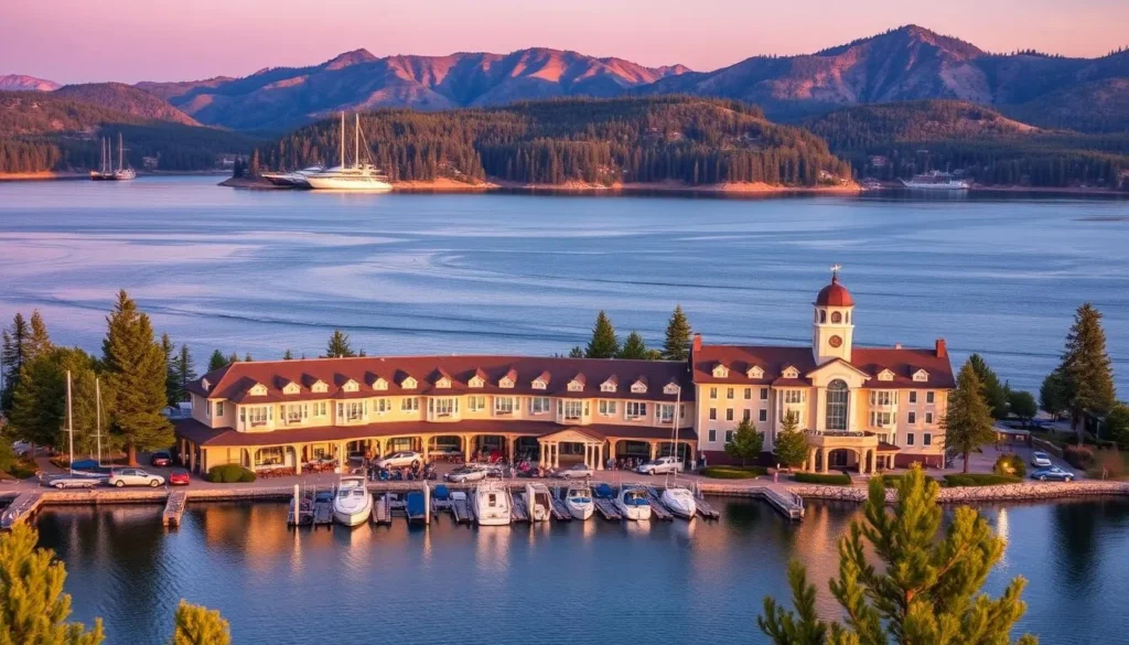 Image of The Marina Riviera hotel on Big Bear Lake