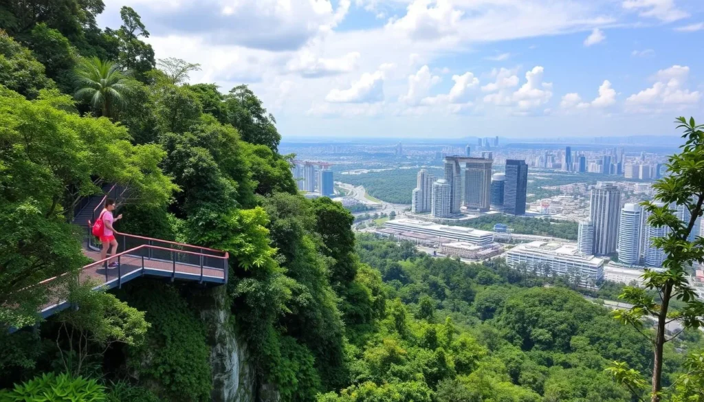 Image of The Southern Ridges trail in Singapore