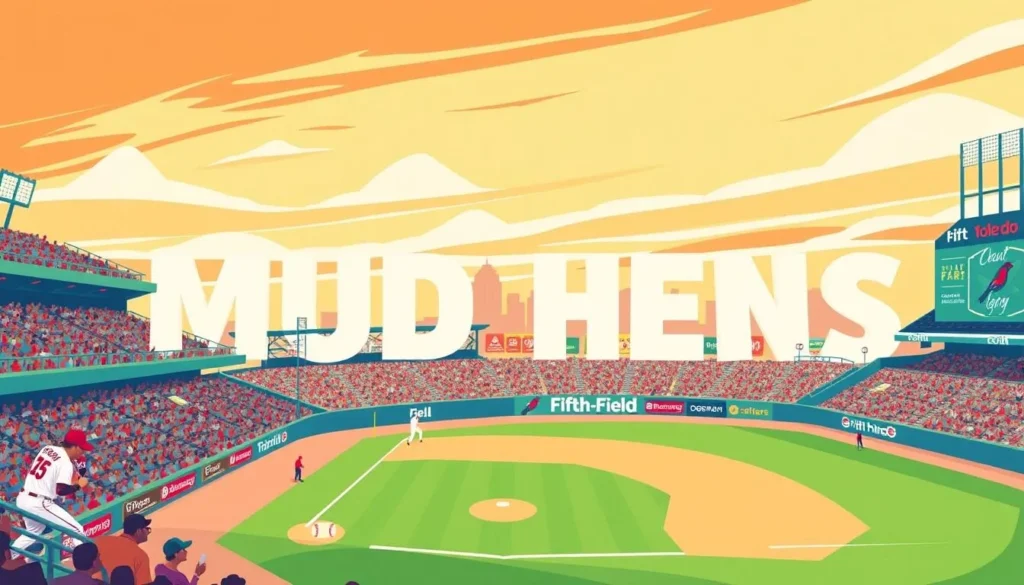 Image of Toledo Mud Hens playing at Fifth Third Field