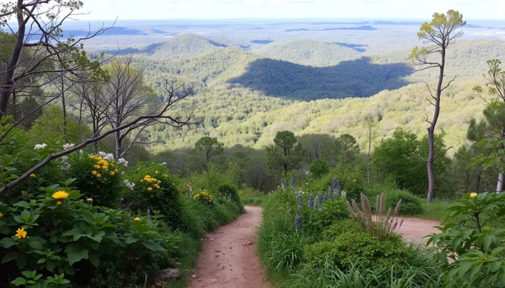 Image of Trail of Tears State Park hiking trails