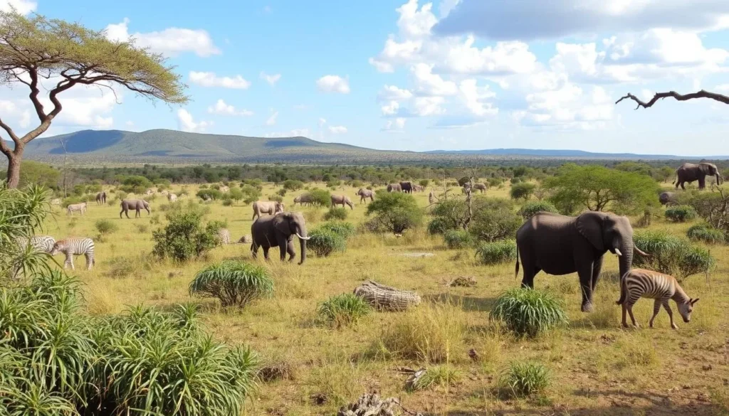 Image of Tshabalala Game Sanctuary with wildlife