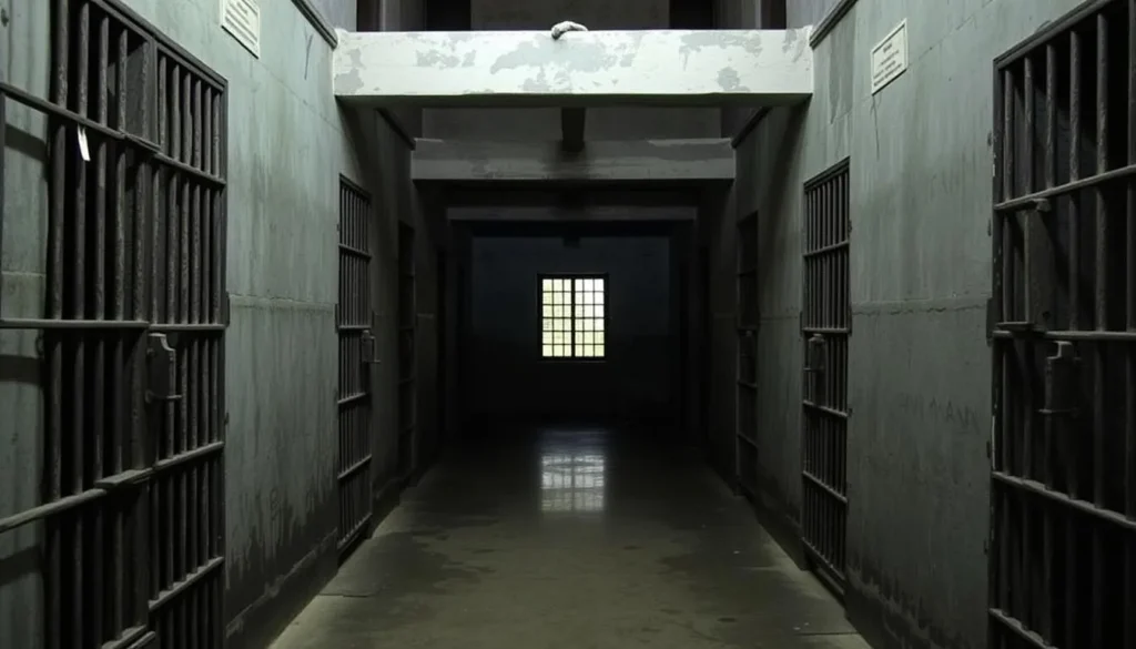 Image of Tuol Sleng Genocide Museum's preserved prison cells