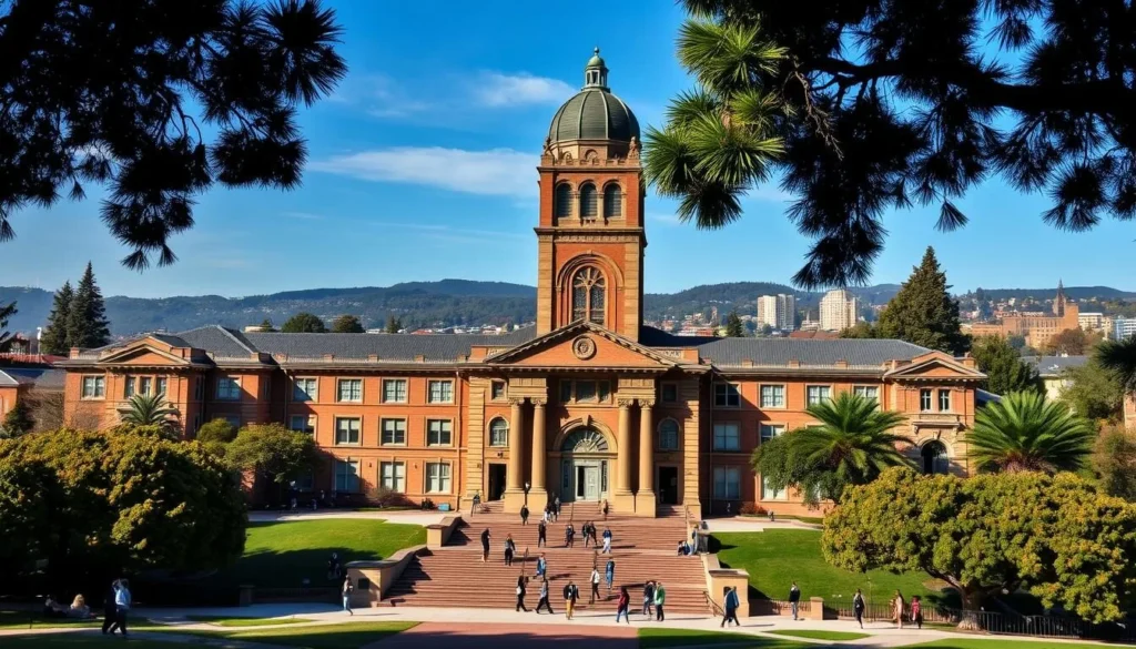 Image of UC Berkeley campus landmark
