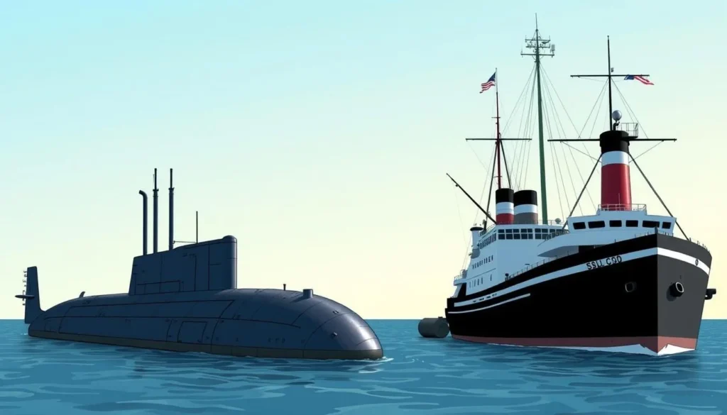 Image of USS Cod Submarine Museum and William G. Mather Museum Ship