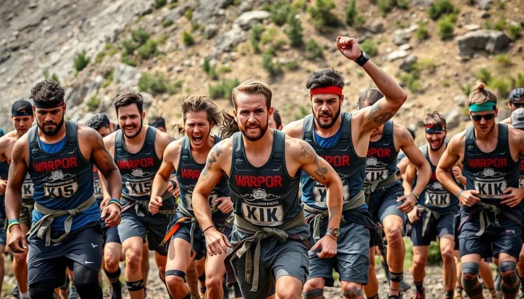 Image of Warrior Race participants