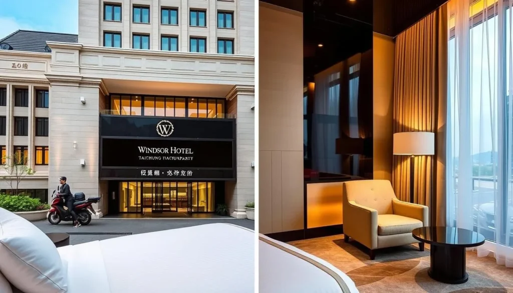 Image of Windsor Hotel Taichung's exterior or luxurious rooms