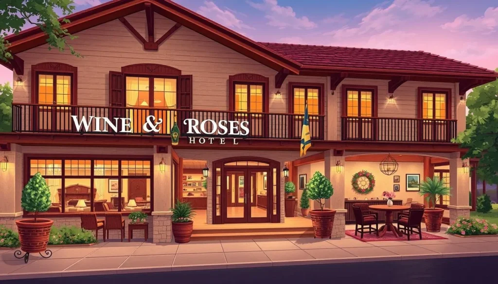 Image of Wine & Roses Hotel exterior or lobby