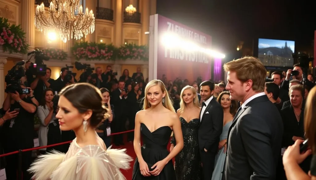 Image of Zurich Film Festival red carpet event