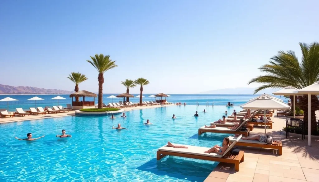 Image of a Dead Sea Resort