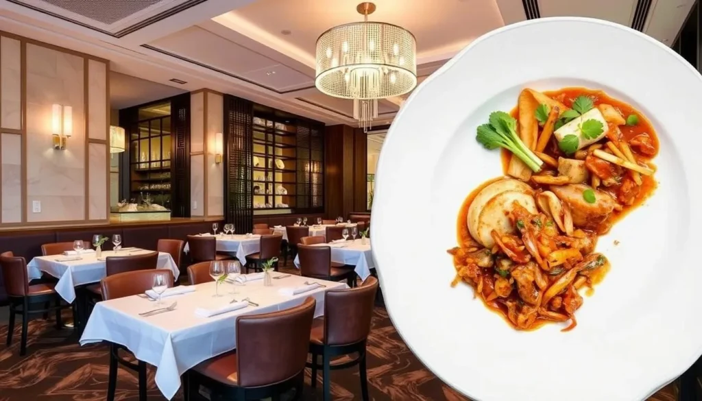 Image of a Michelin-recognized Thai restaurant in Singapore