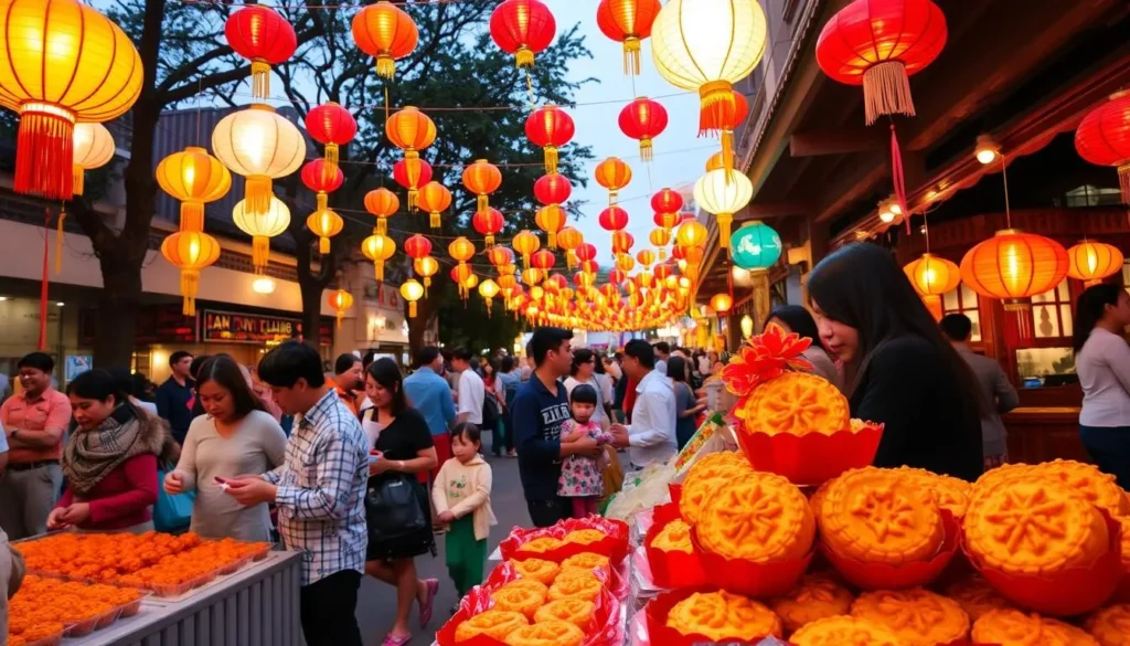 Image of a Mid-Autumn Festival celebration in Ho Chi Minh City