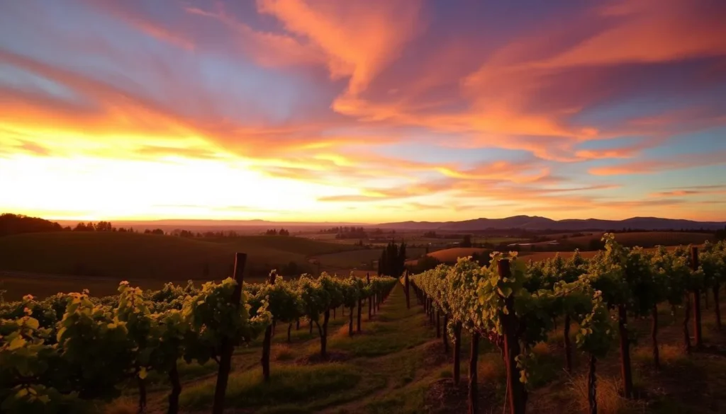 Image of a Napa Valley vineyard