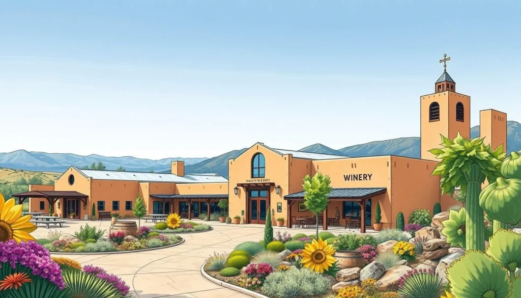 Image of a New Mexico winery or craft brewery