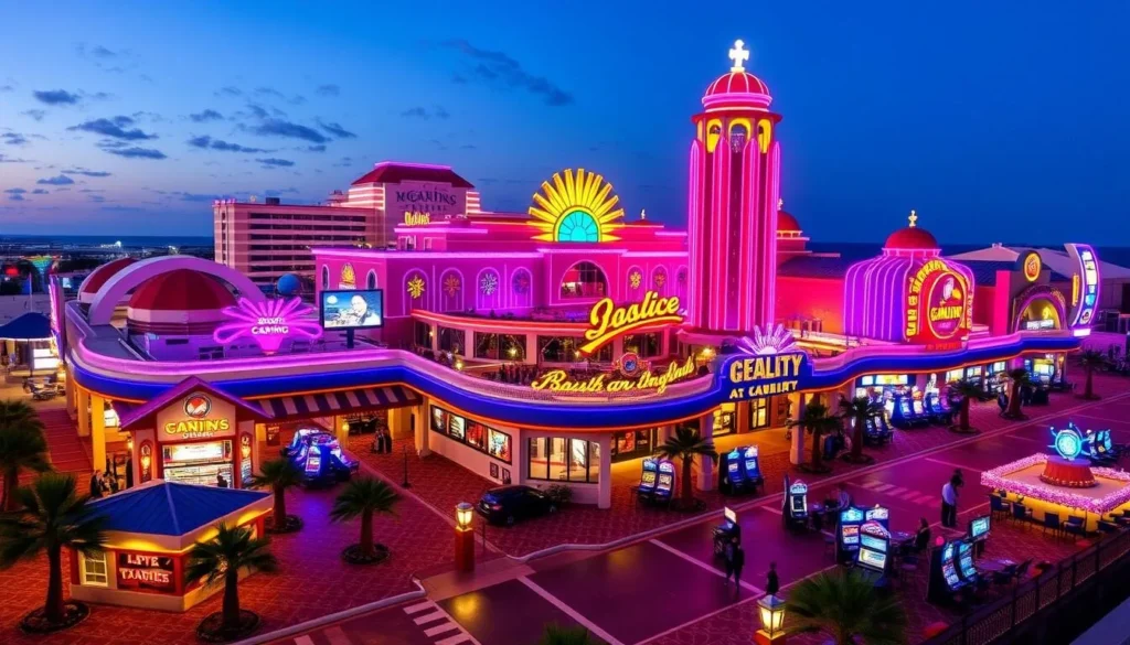 Image of a casino along the Mississippi Gulf Coast