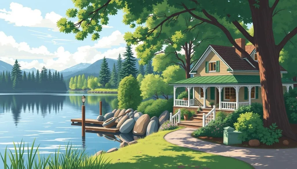 Image of a cozy bed and breakfast near Lake Sempach