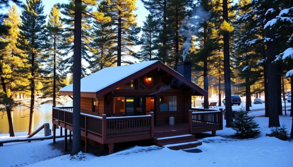 Image of a cozy cabin in Big Bear's East Shore