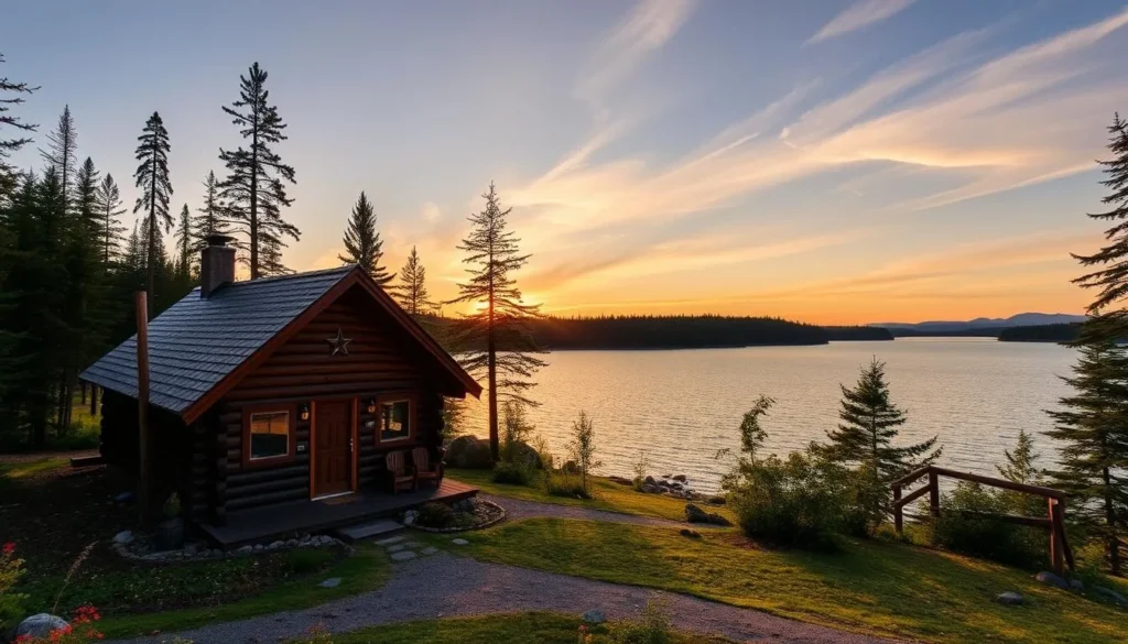 Image of a cozy cabin near Eagle Lake