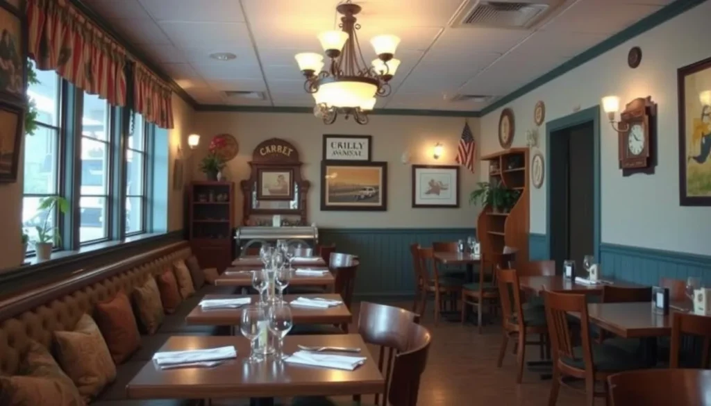 Image of a cozy, family-owned restaurant in Lexington